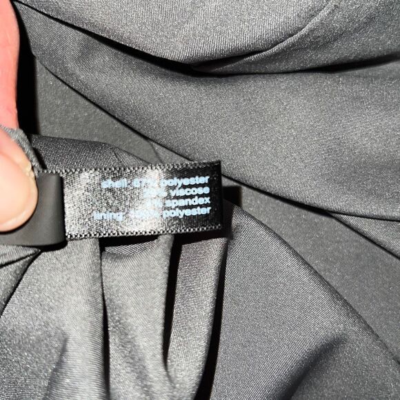 The Limited Women's Sleeveless Bateau Sheath Dress Gray Size 12 - Picture 8 of 10